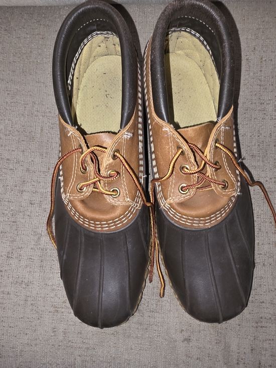 L.L. Bean Other - LL BEAN Men's Two-Tone Brown Duck Boots - Casual Outdoor Shoes
